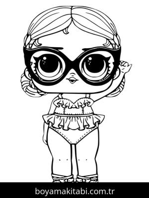 LOL Bebek boyama sayfası – ücretsiz yazdır, boyama etkinliği