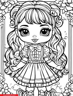 LOL Bebek boyama sayfası, LOL Surprise Doll coloring page, , 