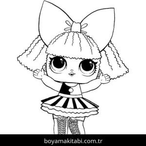 LOL Bebek boyama sayfası – boyama etkinliği, çocuk aktivitesi