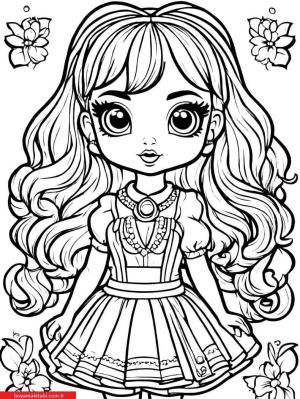 LOL Bebek boyama sayfası, LOL Surprise Doll coloring page, , 