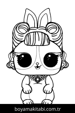 LOL Evcil Hayvanlar boyama sayfası – keyifli zaman, renkli çizimler