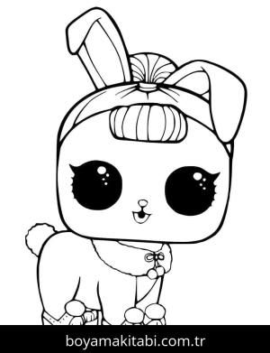 LOL Evcil Hayvanlar boyama sayfası – yaratıcılık, eğlenceli etkinlik