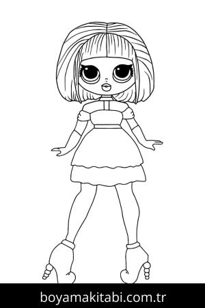 LOL OMG boyama sayfası – evde etkinlik, ücretsiz yazdır