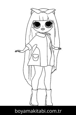 LOL OMG boyama sayfası – eğitici aktivite, yaratıcılık