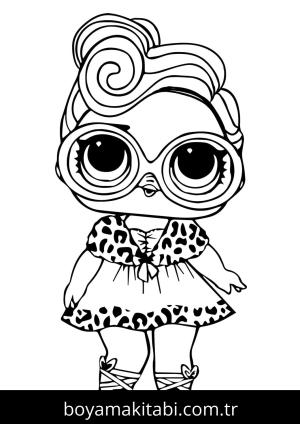 LOL Surprise boyama sayfası – yaratıcılık, eğlenceli etkinlik