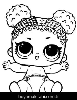 LOL Surprise boyama sayfası – okul öncesi, evde etkinlik