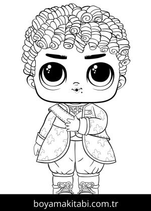 LOL Surprise boyama sayfası – keyifli zaman, renkli çizimler