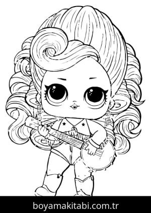 LOL Surprise boyama sayfası – yaratıcılık, eğlenceli etkinlik