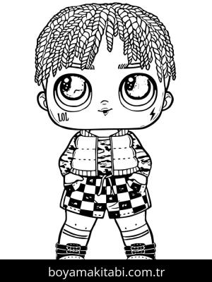 LOL Surprise boyama sayfası – evde etkinlik, ücretsiz yazdır