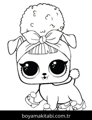 LOL Surprise boyama sayfası – eğitici aktivite, yaratıcılık