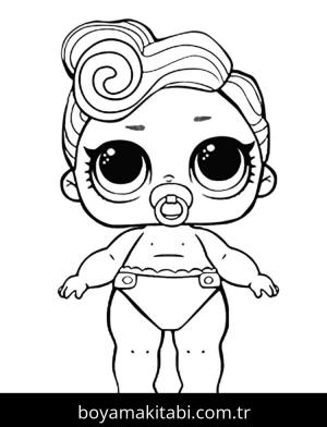 LOL Surprise boyama sayfası – boyama etkinliği, çocuk aktivitesi