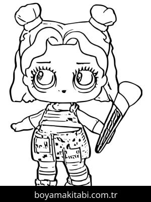 LOL Surprise boyama sayfası – keyifli zaman, renkli çizimler