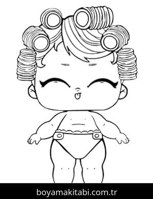 LOL Surprise boyama sayfası – çocuk aktivitesi, PDF indir