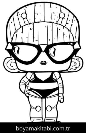 LOL Surprise boyama sayfası – yaratıcılığı geliştirir, keyifli zaman