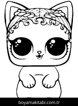 LOL Surprise boyama sayfası – eğitici aktivite, yaratıcılık