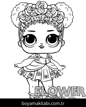 LOL Surprise boyama sayfası – renkli çizimler, okul öncesi