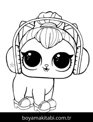 LOL Surprise boyama sayfası – evde etkinlik, ücretsiz yazdır