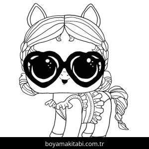 LOL Surprise boyama sayfası – yaratıcılığı geliştirir, keyifli zaman