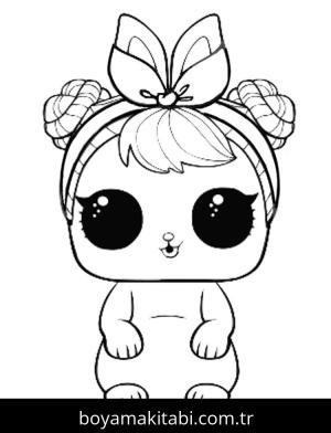 LOL Surprise boyama sayfası – boyama çalışması, yaratıcılığı geliştirir