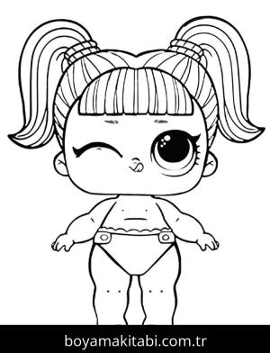 LOL Surprise boyama sayfası – boyama çalışması, yaratıcılığı geliştirir