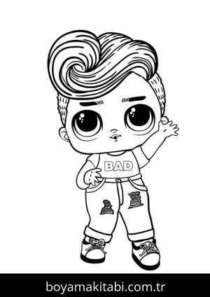 LOL Surprise boyama sayfası – eğitici aktivite, yaratıcılık