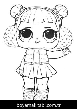 LOL Surprise boyama sayfası – keyifli zaman, renkli çizimler