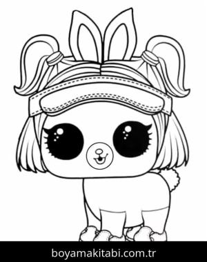LOL Surprise boyama sayfası – ücretsiz yazdır, boyama etkinliği