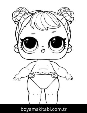LOL Surprise boyama sayfası – evde etkinlik, ücretsiz yazdır