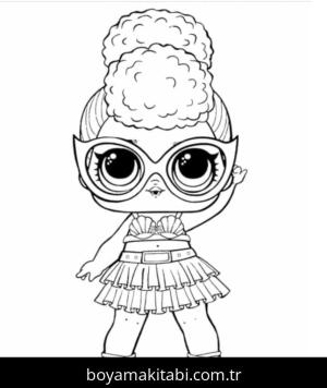 LOL Surprise boyama sayfası – keyifli zaman, renkli çizimler