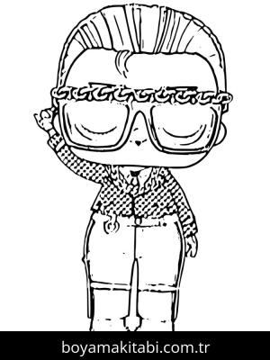 LOL Surprise boyama sayfası – keyifli zaman, renkli çizimler