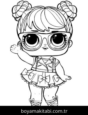 LOL Surprise boyama sayfası – evde etkinlik, ücretsiz yazdır