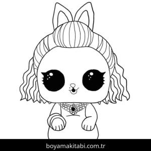 LOL Surprise boyama sayfası – yaratıcılığı geliştirir, keyifli zaman