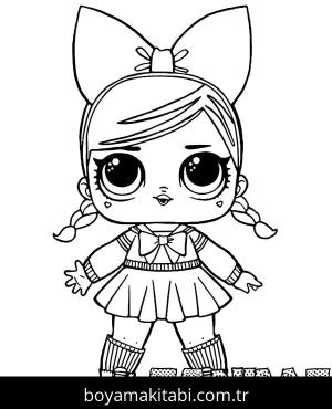 LOL Surprise boyama sayfası – renkli çizimler, okul öncesi