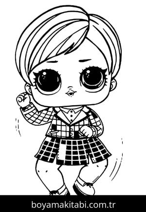 LOL Surprise boyama sayfası – boyama çalışması, yaratıcılığı geliştirir