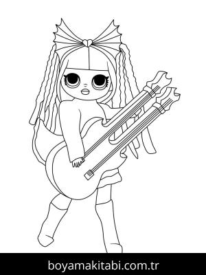 LOL Surprise boyama sayfası – evde etkinlik, ücretsiz yazdır