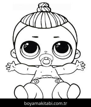 LOL Surprise boyama sayfası – boyama çalışması, yaratıcılığı geliştirir