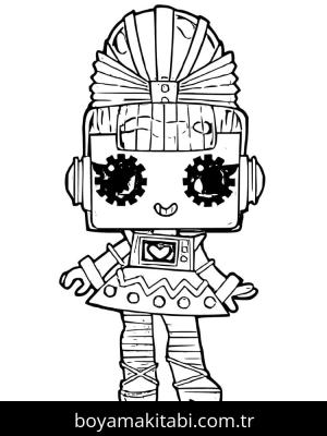 LOL Surprise boyama sayfası – ücretsiz yazdır, boyama etkinliği