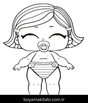 LOL Surprise boyama sayfası – evde etkinlik, ücretsiz yazdır