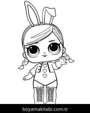 LOL Surprise boyama sayfası – renkli çizimler, okul öncesi