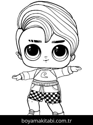 LOL Surprise boyama sayfası – boyama çalışması, yaratıcılığı geliştirir