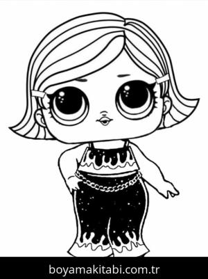 LOL Surprise boyama sayfası – çocuk aktivitesi, PDF indir
