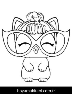 LOL Surprise boyama sayfası – eğitici aktivite, yaratıcılık