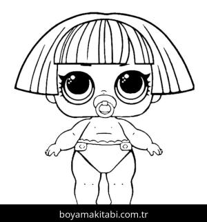 LOL Surprise boyama sayfası – yaratıcılığı geliştirir, keyifli zaman