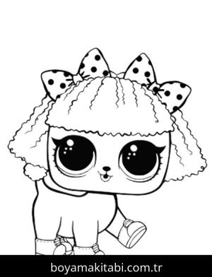 LOL Surprise boyama sayfası – evde etkinlik, ücretsiz yazdır