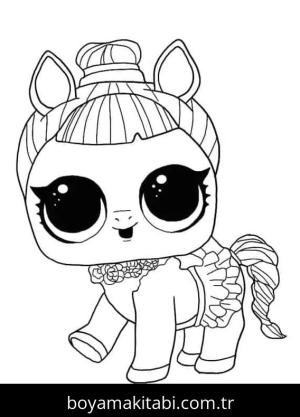 LOL Surprise boyama sayfası – boyama çalışması, yaratıcılığı geliştirir