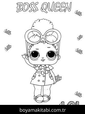 LOL Surprise boyama sayfası – ücretsiz yazdır, boyama etkinliği