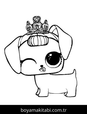 LOL Surprise boyama sayfası – okul öncesi, evde etkinlik