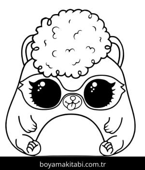 LOL Surprise boyama sayfası – boyama çalışması, yaratıcılığı geliştirir