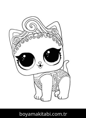 LOL Surprise boyama sayfası – eğitici aktivite, yaratıcılık
