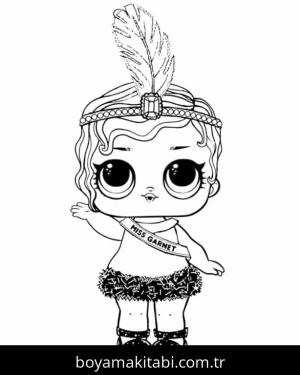 LOL Surprise boyama sayfası – evde etkinlik, ücretsiz yazdır